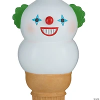 National Tree Company 14" I-Scream Cone, Creepy Clown Halloween Tabletop Decoration