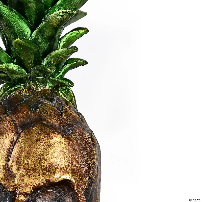 National Tree Company 14 in. Halloween Pineapple Skull Tabletop Décor