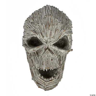 National Tree Company 15 in. Halloween Driftwood Ghost Face