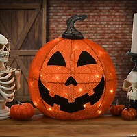National Tree Company 16 in. Pre-Lit Happy Jack-O-Lantern