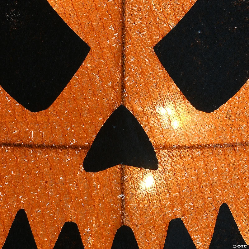 National Tree Company 16 in. Pre-Lit Scary Jack-O-Lantern