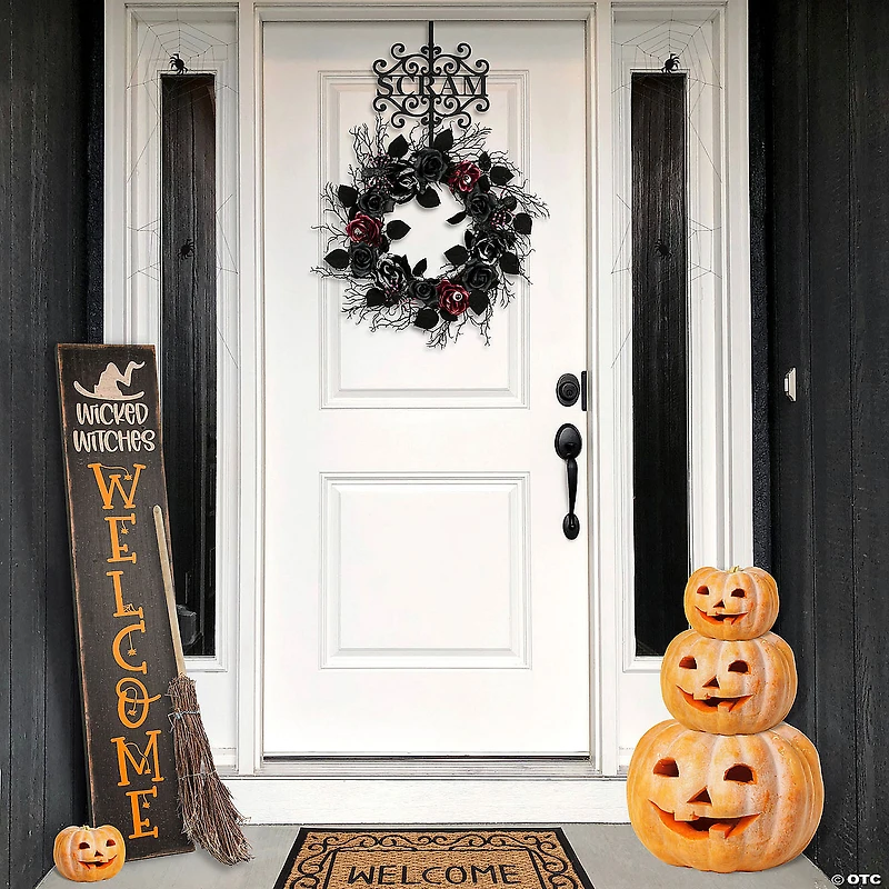 National Tree Company 16 in. "Scram" Wreath Hanger