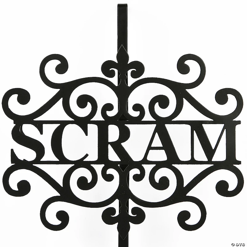 National Tree Company 16 in. "Scram" Wreath Hanger