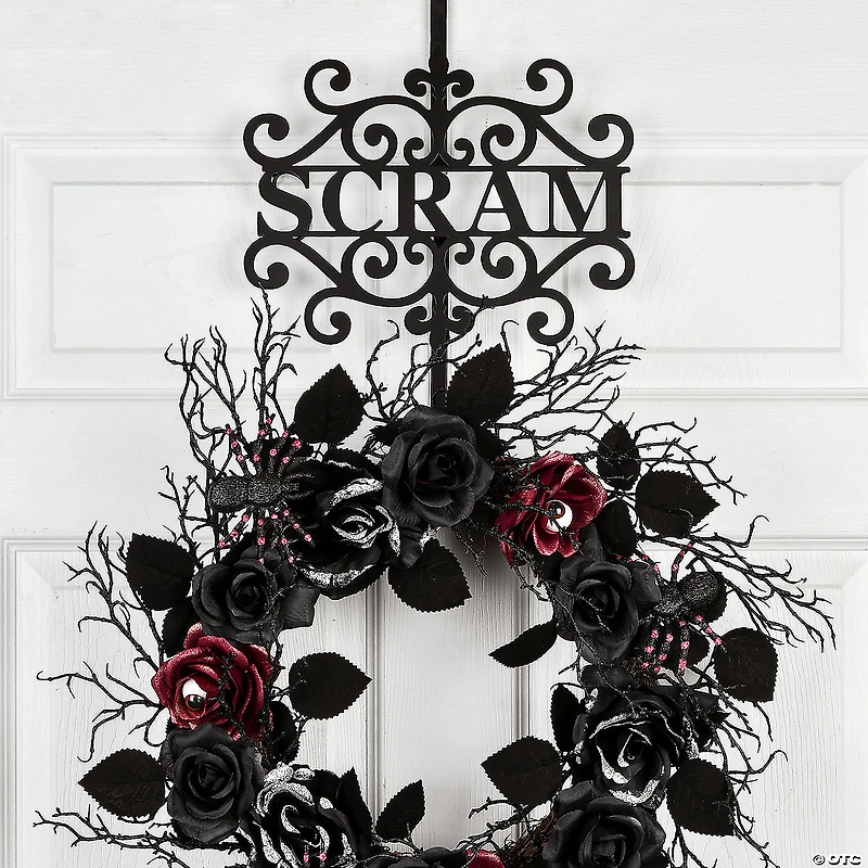 National Tree Company 16 in. "Scram" Wreath Hanger