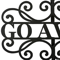 National Tree Company 17 in. "Go Away" Wreath Hanger