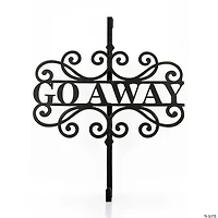 National Tree Company 17 in. "Go Away" Wreath Hanger