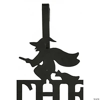 National Tree Company 18 in. Halloween "The Witch Is In" Wreath Hanger