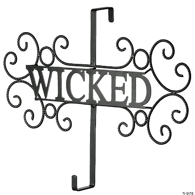 National Tree Company 18 in. Halloween "Wicked" Wreath Hanger