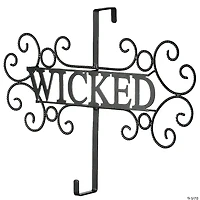 National Tree Company 18 in. Halloween "Wicked" Wreath Hanger