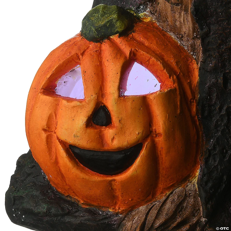 National Tree Company 18 in. Haunted Tree Trunk with LED Light