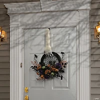 National Tree Company 18 in. Mummy Hand Wreath Hanger