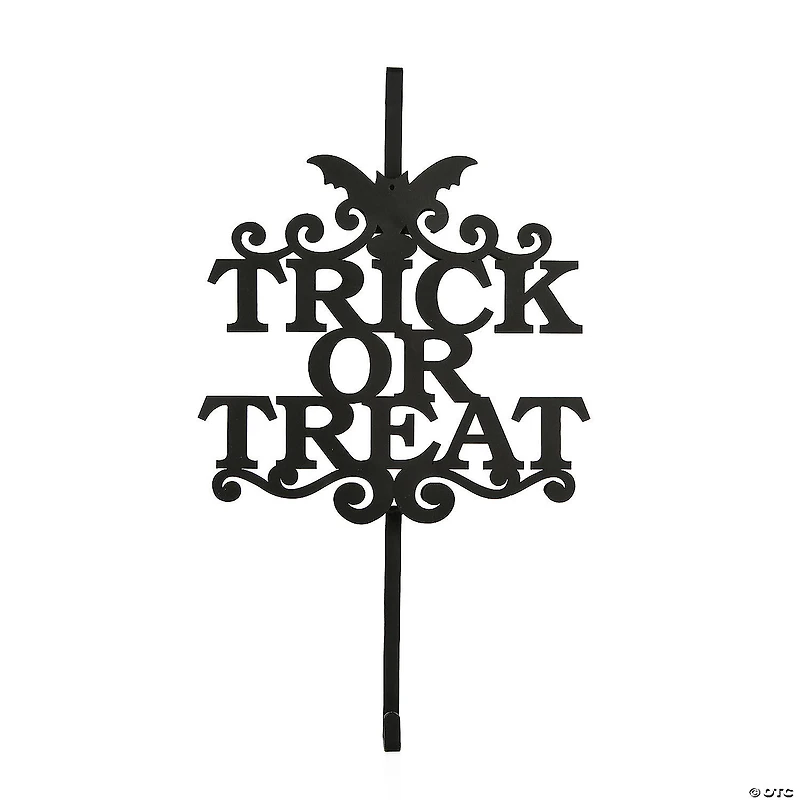 National Tree Company 19 in. Halloween "Trick or Treat" Wreath Hanger