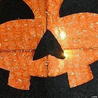 National Tree Company 19 in. Pre-Lit Stacked Pumpkins in Witch’s Hat