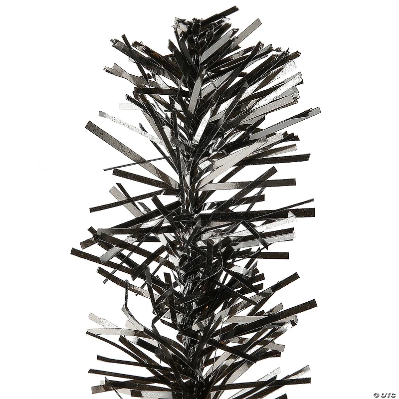 National Tree Company 2 ft. Tinsel Tree, Black