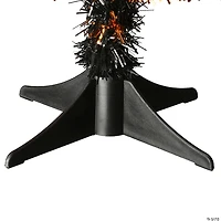 National Tree Company 2 ft. Tinsel Tree, Black