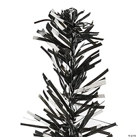 National Tree Company 2 ft. Tinsel Tree, Black