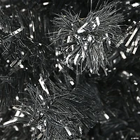 National Tree Company 2 ft. Tinsel Tree, Black