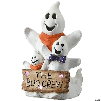 National Tree Company 21 in. Boo Crew Ghost Trio with LED Light