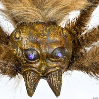 National Tree Company 24 in. Animated Hanging Halloween Spider, Sound Activated