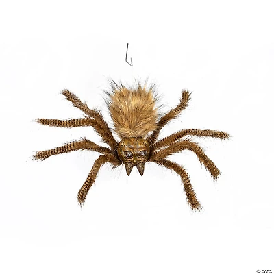 National Tree Company 24 in. Animated Hanging Halloween Spider, Sound Activated