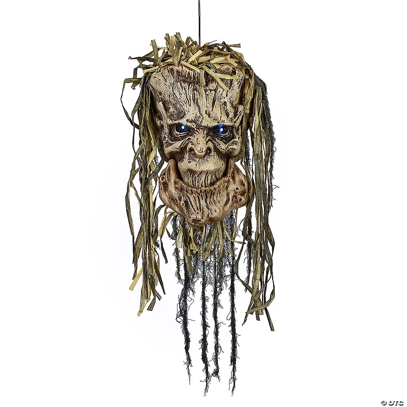 National Tree Company 26 in. Halloween Animated Talking Head, Sound Activated