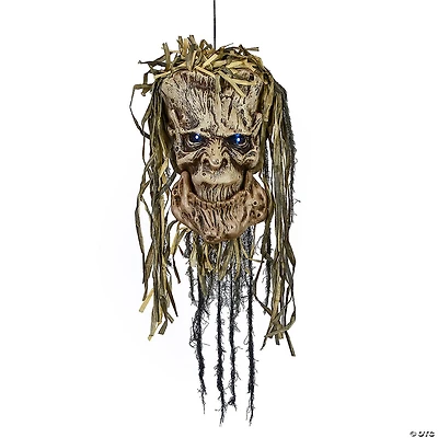National Tree Company 26 in. Halloween Animated Talking Head, Sound Activated