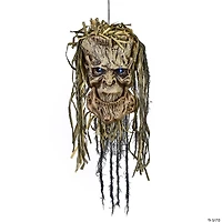 National Tree Company 26 in. Halloween Animated Talking Head, Sound Activated