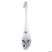 National Tree Company 27 in. Animated Halloween Hanging Skull, Sound Activated