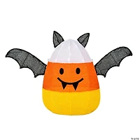National Tree Company 27 in. Pre-Lit Candy Corn Bat