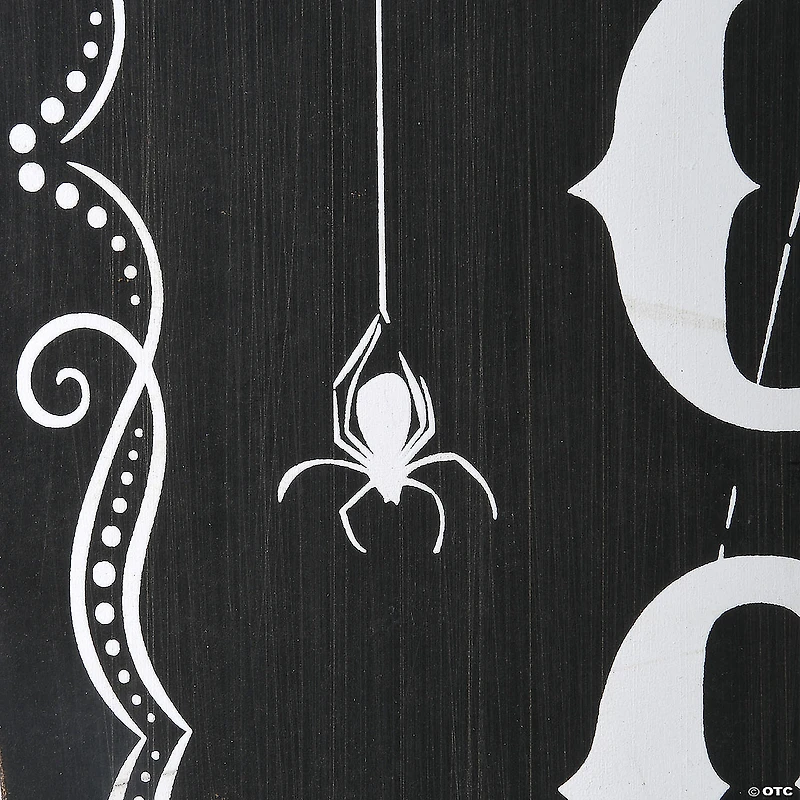 National Tree Company 28 in. Halloween Welcome Standup Sign