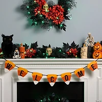 National Tree Company 31" Candy Corn "Welcome" Hanging Banner
