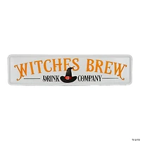 National Tree Company 31 in. Halloween "Witches Brew Metal Wall Sign