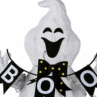 National Tree Company in. Pre-Lit Ghost with BOO Banner Garden Stake