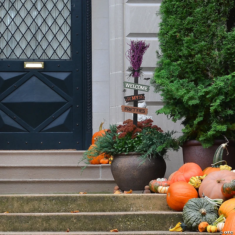 National Tree Company 33 in. Witch’s Broom Garden Stake