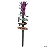 National Tree Company 33 in. Witch’s Broom Garden Stake
