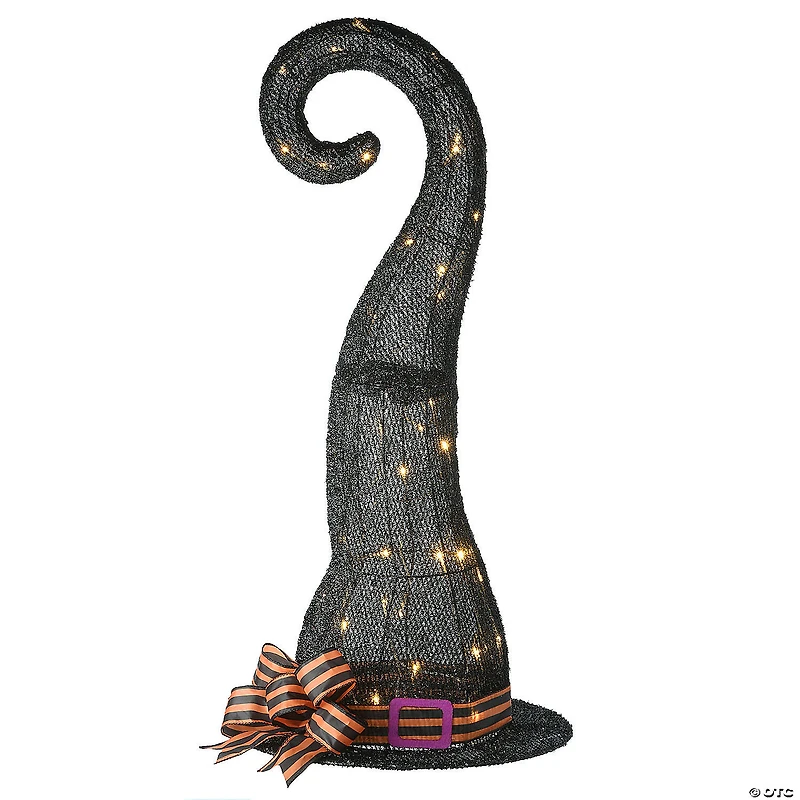 National Tree Company 34 in. Pre-Lit Witch’s Hat Decoration