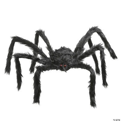 National Tree Company 35 in. Black Spider Halloween Decoration