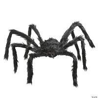 National Tree Company 35 in. Black Spider Halloween Decoration