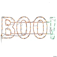 National Tree Company 36 in. Halloween Lighted BOO! Sign