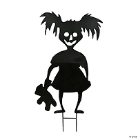 National Tree Company 38 in. Halloween Scary Girl Garden Stake