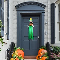 National Tree Company 39 in. Hanging Animated Halloween Clown, Sound Activated