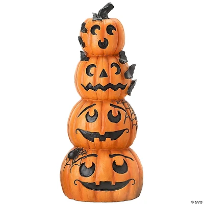 National Tree Company 39 in. Stacked Jack-O-Lanterns