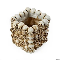 National Tree Company 4 in. Halloween Skulls Flowerpot