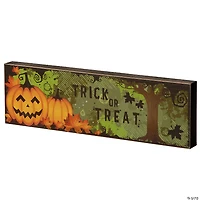 National Tree Company 4" Trick or Treat Hanging Wall Decoration