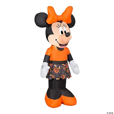 National Tree Company 42 in. Inflatable Halloween Party Minnie Mouse