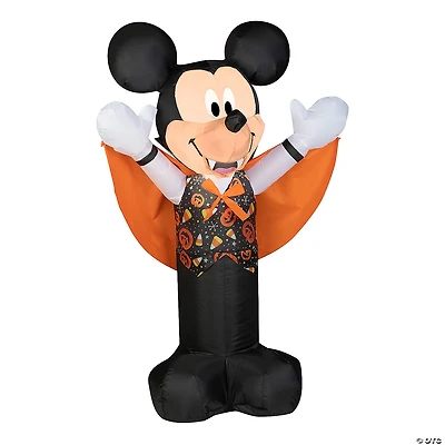 National Tree Company 42 in. Inflatable Mickey Mouse Halloween Vampire