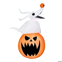 National Tree Company 42 in. Nightmare Before Christmas Zero and Pumpkin