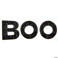 National Tree Company 47 in. "BOO" Sign with LED Light Strips