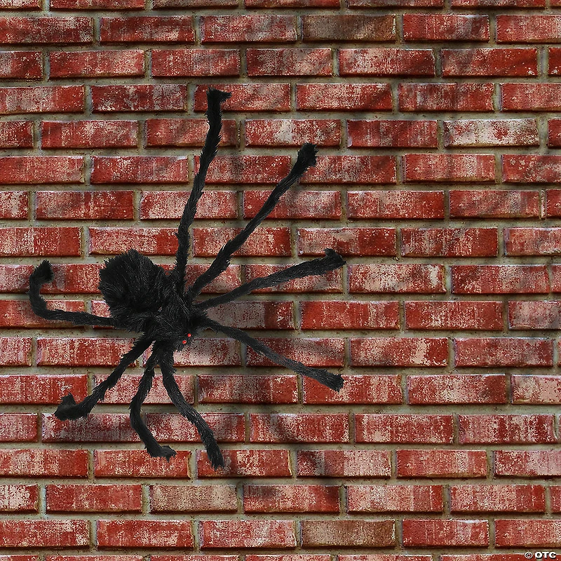 National Tree Company 50 in. Black Spider Halloween Decoration