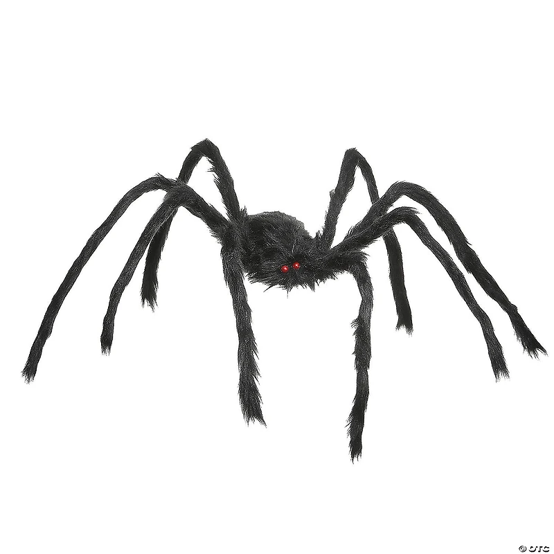 National Tree Company 50 in. Black Spider Halloween Decoration
